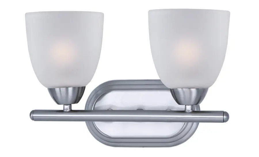 Axis 2-Light Bath Vanity in Polished Chrome - Image 1