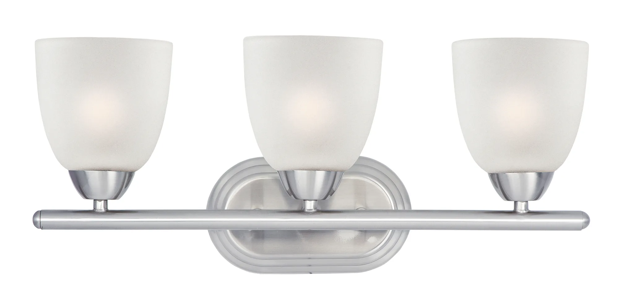 Axis 3-Light Bath Vanity in Satin Nickel
