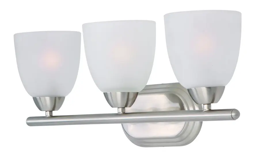 Axis 3-Light Bath Vanity in Satin Nickel - Image 2