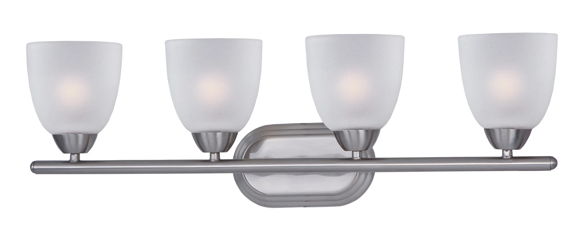 Axis 4-Light Bath Vanity in Satin Nickel