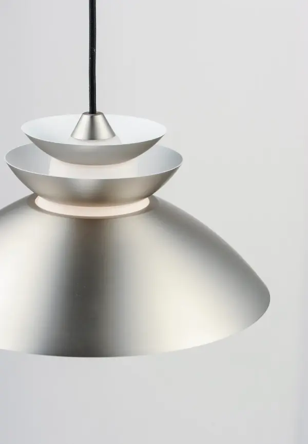 Nordic One Light Pendant in Brushed Platinum - Image 3