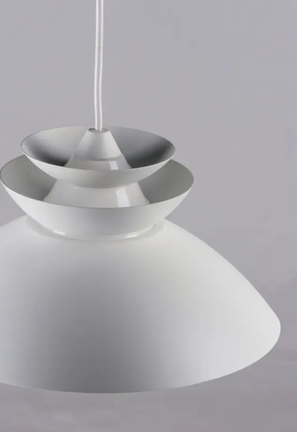 Nordic One Light Pendant in White - Image 2