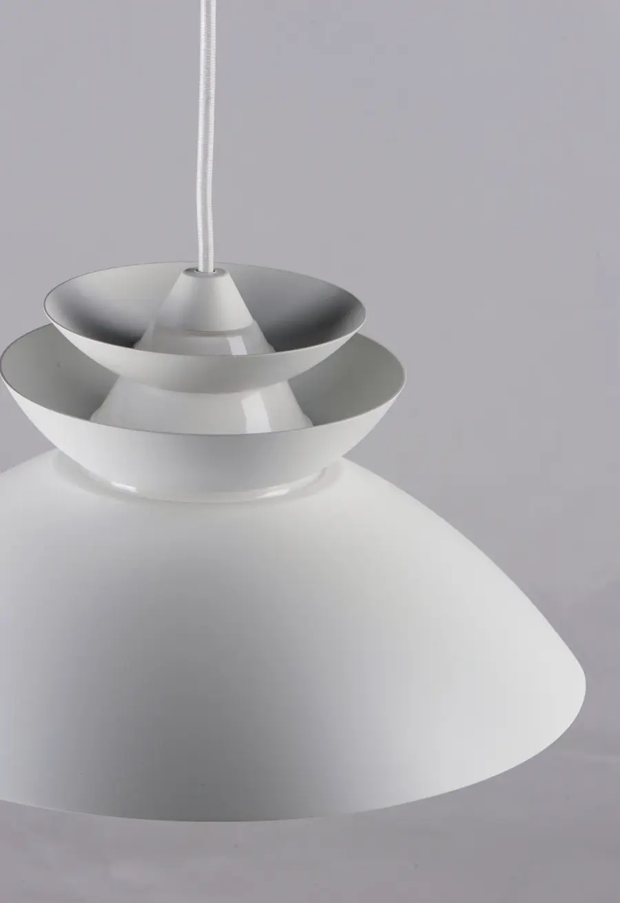 Nordic One Light Pendant in White - Image 2