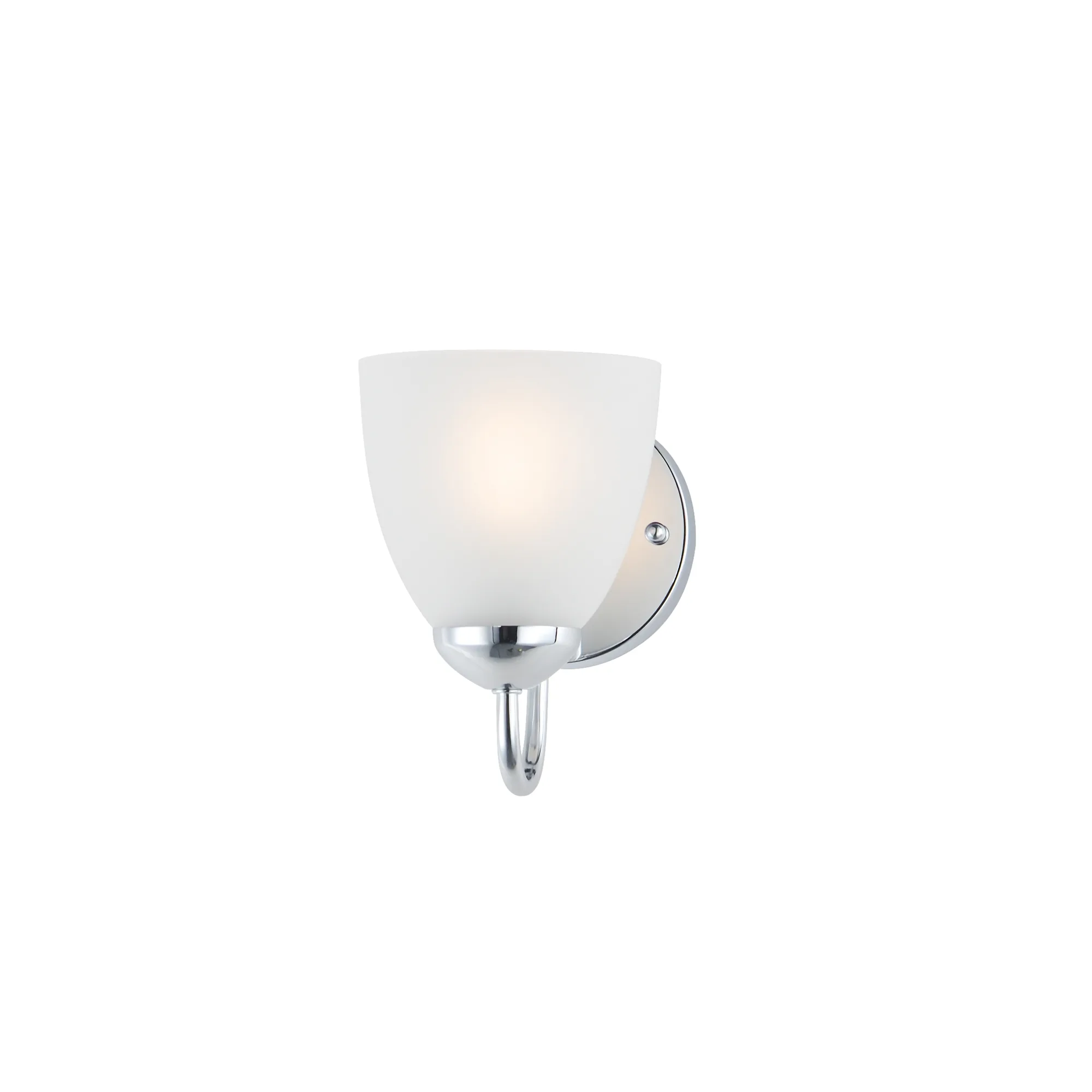 Axis One Light Bath Vanity in Polished Chrome