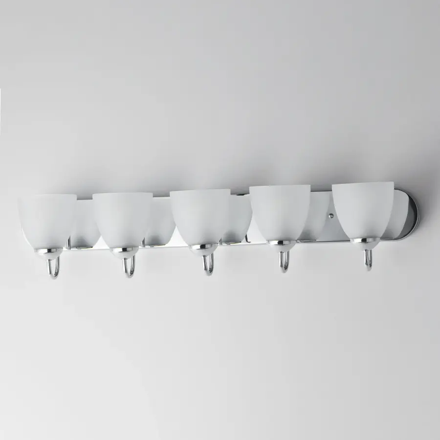Axis 5-Light Bath Vanity in Polished Chrome - Image 4