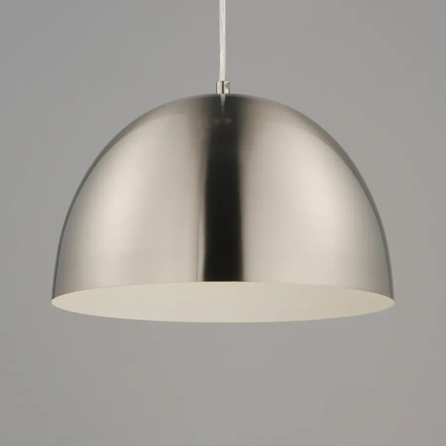 Tova One Light Pendant in Satin Nickel - Image 3