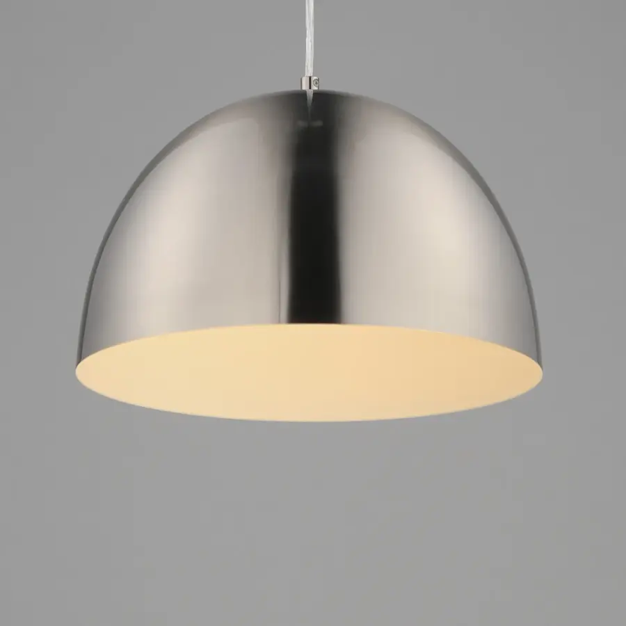 Tova One Light Pendant in Satin Nickel - Image 4