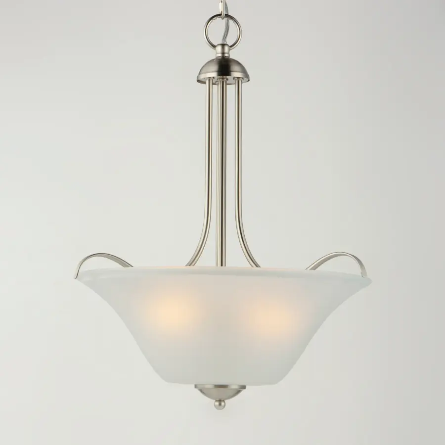 Vital 3-Light Pendant in Satin Nickel - Image 3