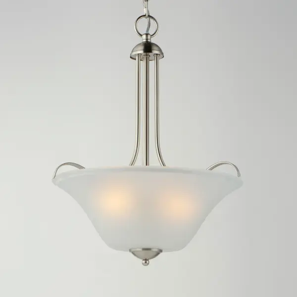 Vital 3-Light Pendant in Satin Nickel - Image 4