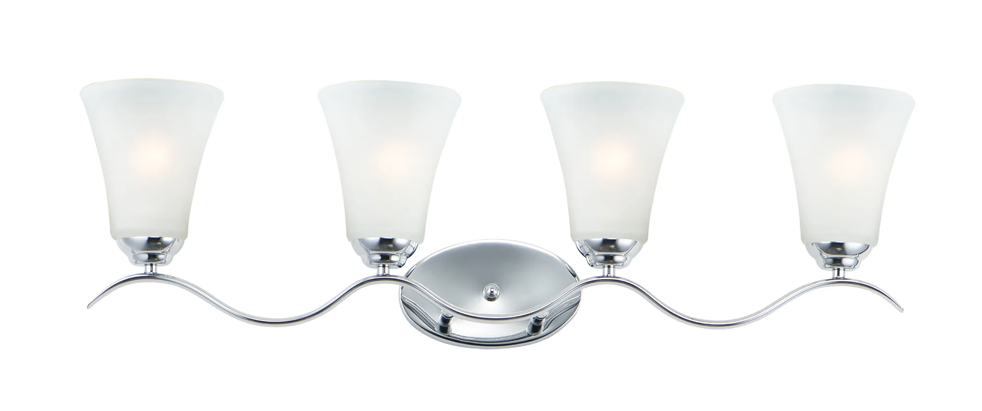 Vital Four Light Bath Vanity in Polished Chrome