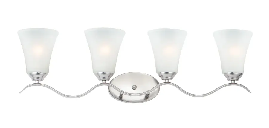 Vital 4-Light Bath Vanity in Satin Nickel - Image 1