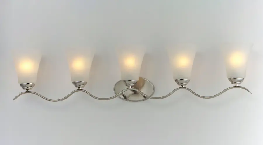 Vital 5-Light Bath Vanity in Satin Nickel - Image 3