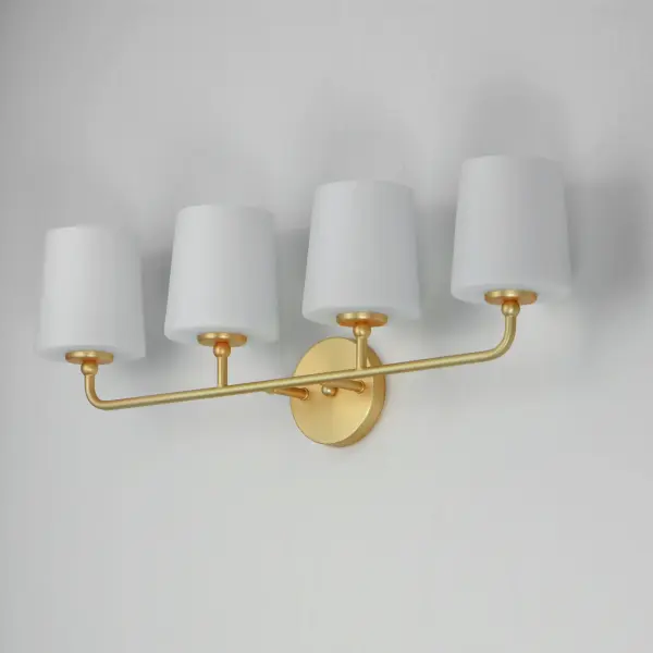 Bristol 4-Light Bath Vanity in Satin Brass - Image 4