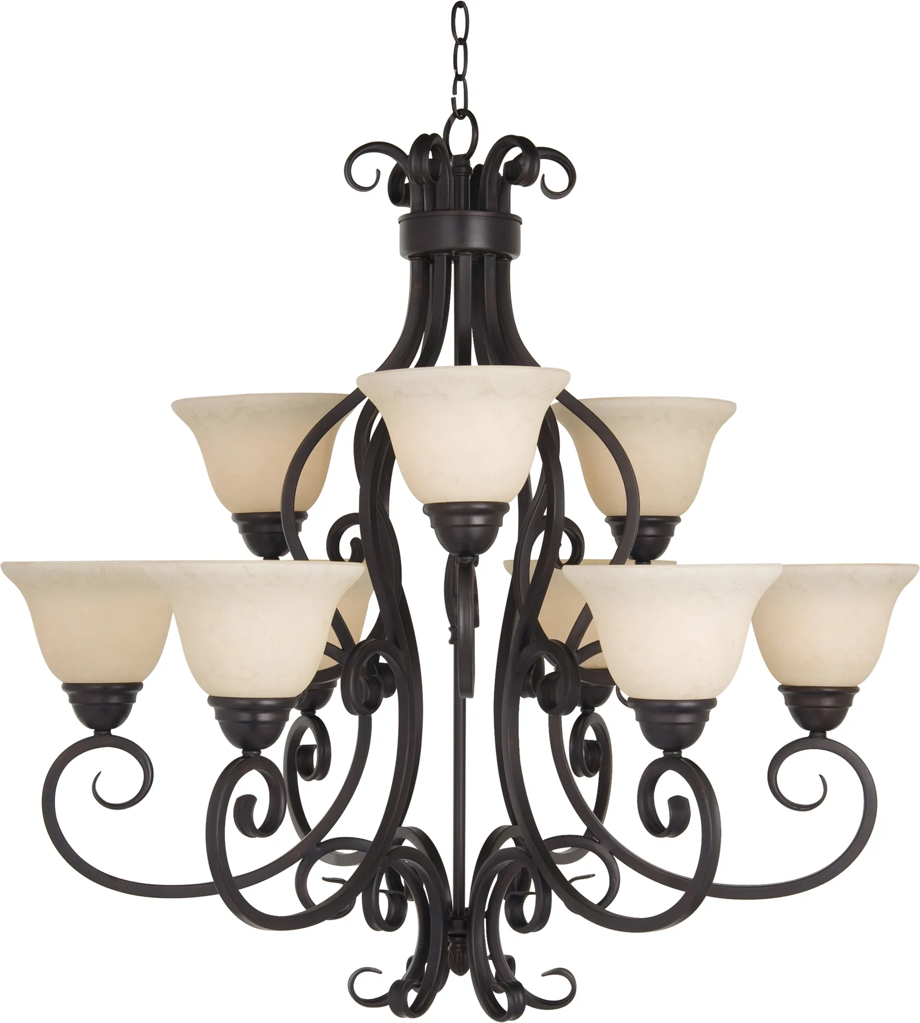 Manor-Multi-Tier Chandelier