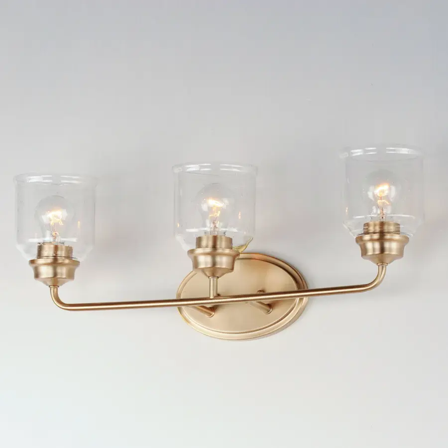 Acadia Three Light Bath Vanity in Heritage - Image 2