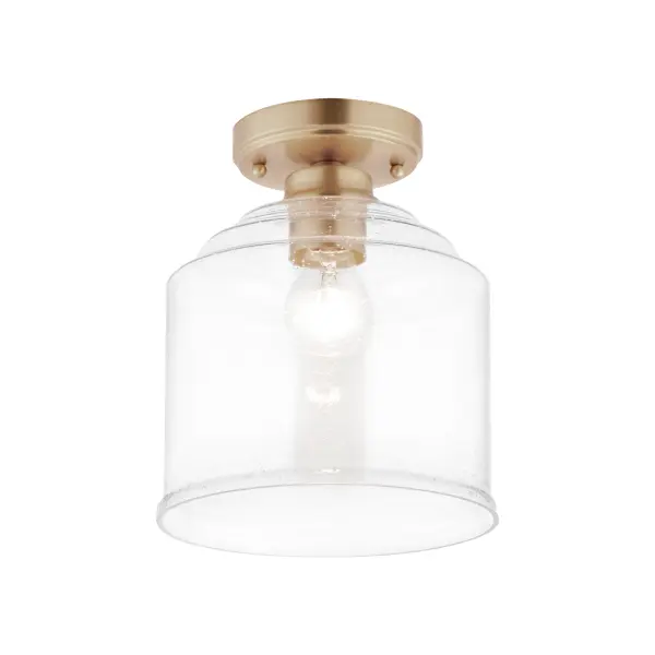 Acadia One Light Semi-Flush Mount in Heritage - Image 1