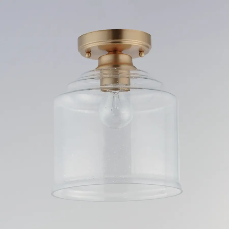 Acadia One Light Semi-Flush Mount in Heritage - Image 3