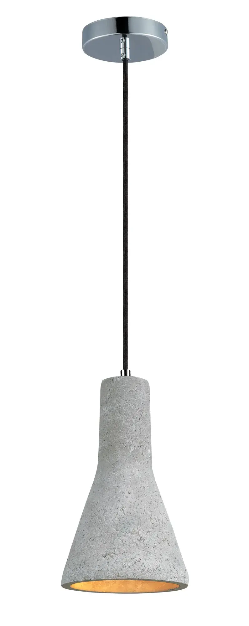 Crete LED Pendant in Polished Chrome - Image 1