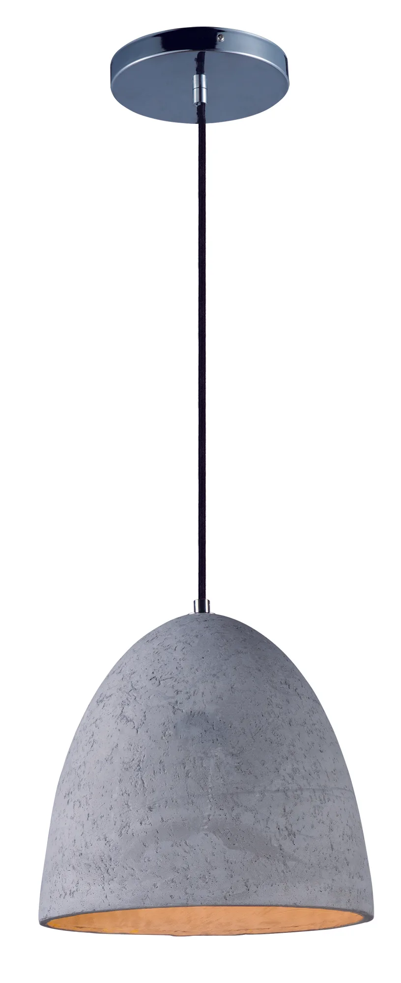 Crete LED Pendant in Polished Chrome