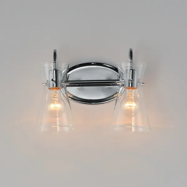 Ava Two Light Bath Vanity in Polished Chrome - Image 3