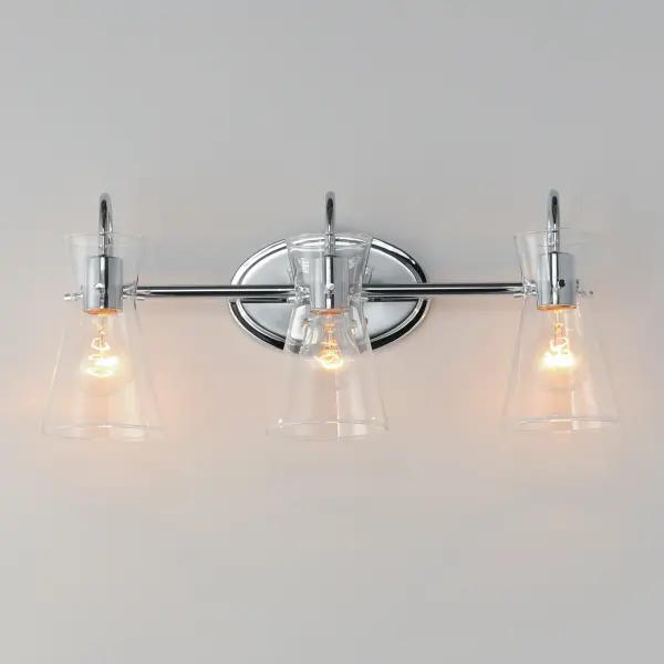 Ava 3-Light Bath Vanity in Polished Chrome - Image 3