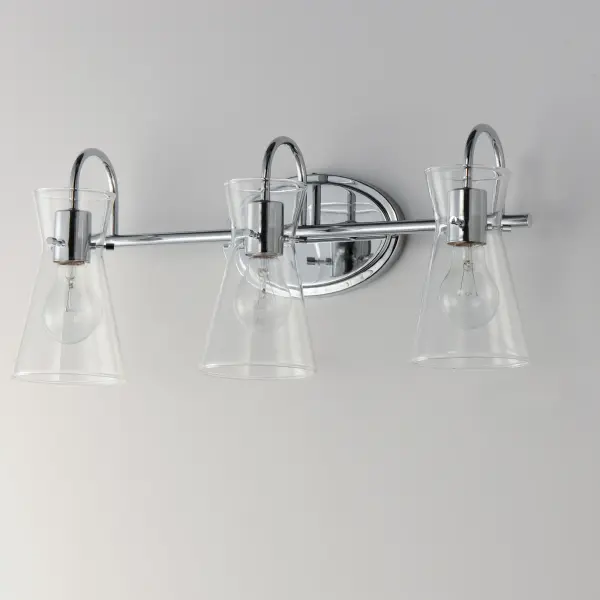 Ava 3-Light Bath Vanity in Polished Chrome - Image 4