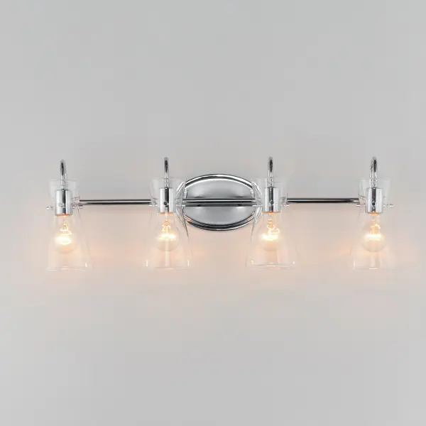Ava 4-Light Bath Vanity in Polished Chrome - Image 3