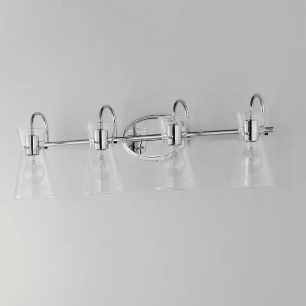 Ava 4-Light Bath Vanity in Polished Chrome - Image 4