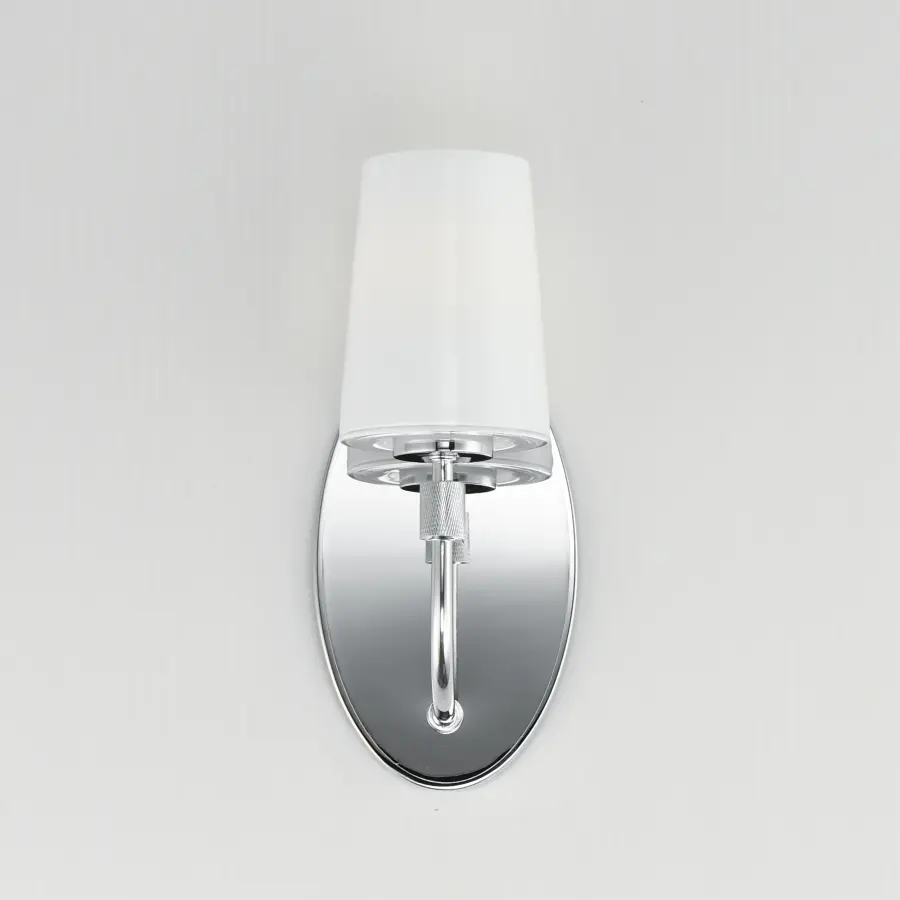 Durham One Light Wall Sconce in Polished Chrome - Image 2
