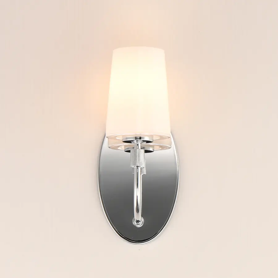 Durham One Light Wall Sconce in Polished Chrome - Image 3