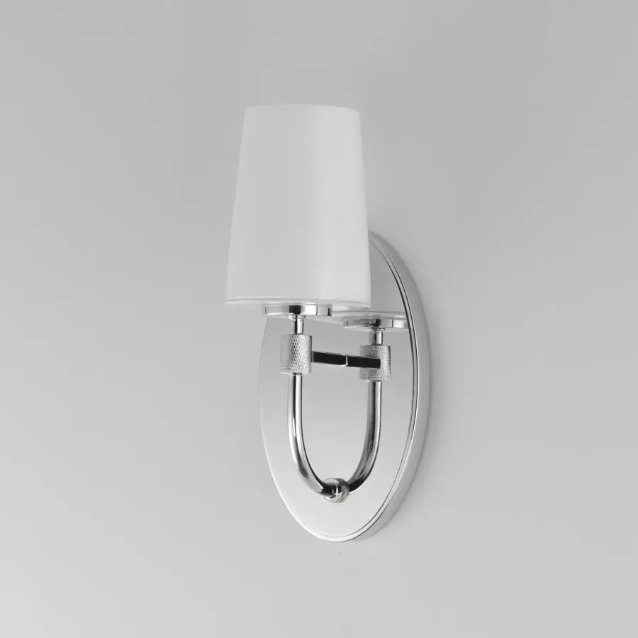 Durham One Light Wall Sconce in Polished Chrome - Image 4