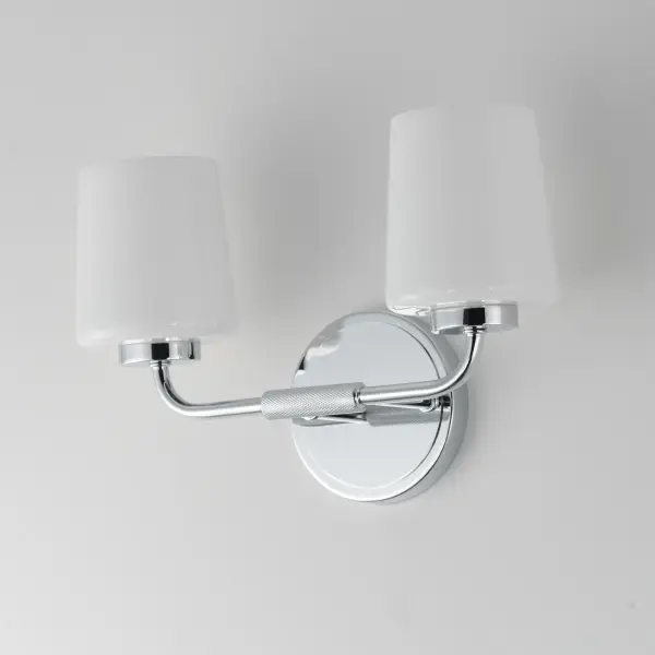 Durham Two Light Wall Sconce in Polished Chrome - Image 4