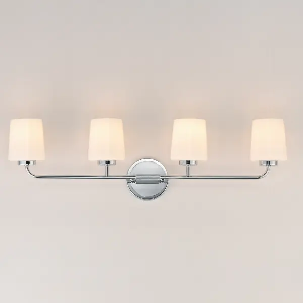 Durham 4-Light Bath Vanity in Polished Chrome - Image 3
