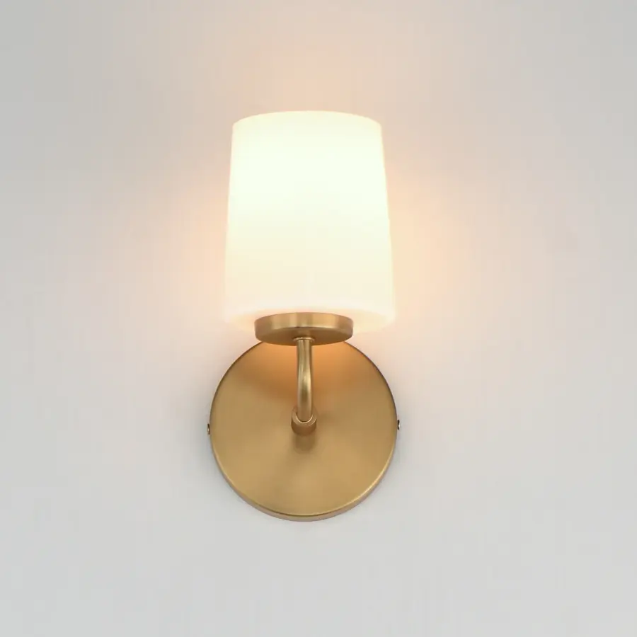 Durham One Light Wall Sconce in Natural Aged Brass - Image 3