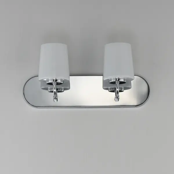 Durham Two Light Bath Vanity in Polished Chrome - Image 2