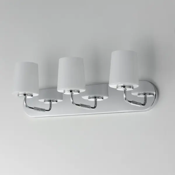 Durham 3-Light Bath Vanity in Polished Chrome - Image 4