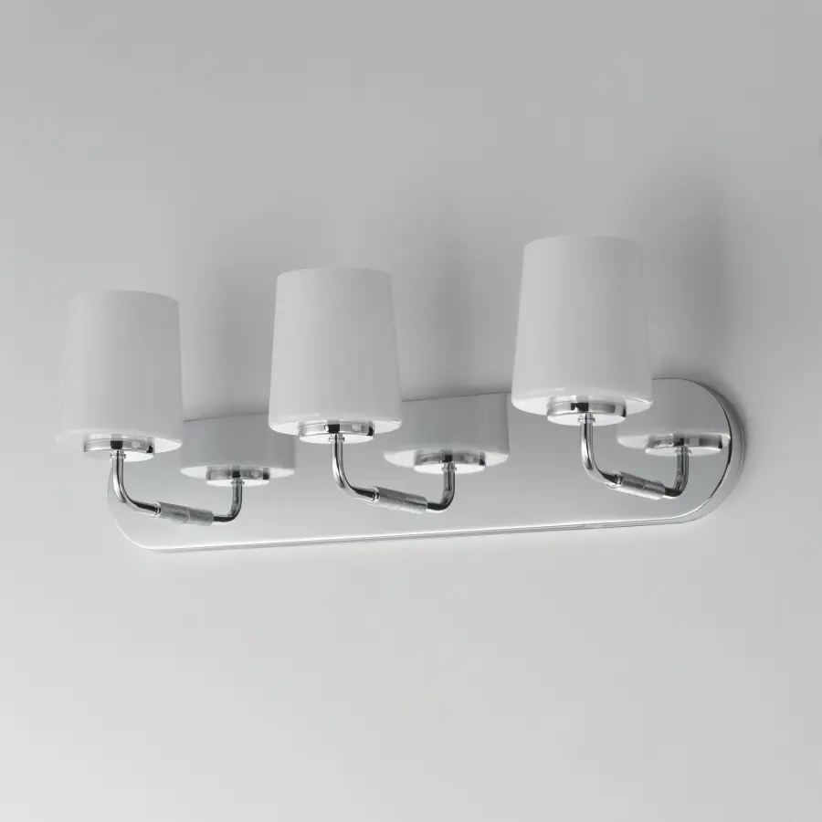 Durham 3-Light Bath Vanity in Polished Chrome - Image 4