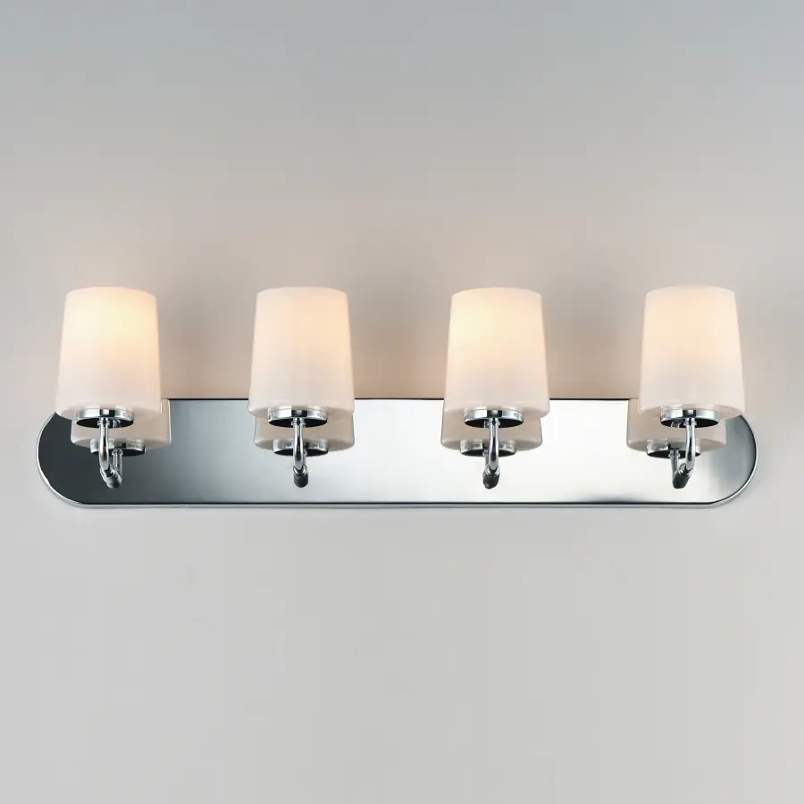 Durham 4-Light Bath Vanity in Polished Chrome - Image 3