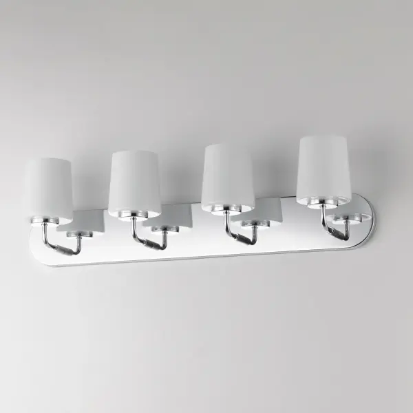 Durham 4-Light Bath Vanity in Polished Chrome - Image 4