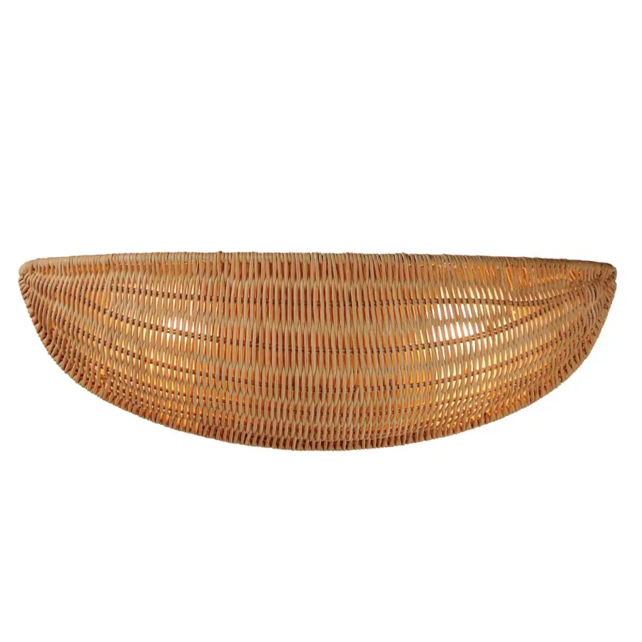 Bower Two Light Wall Sconce in Natural Aged Brass