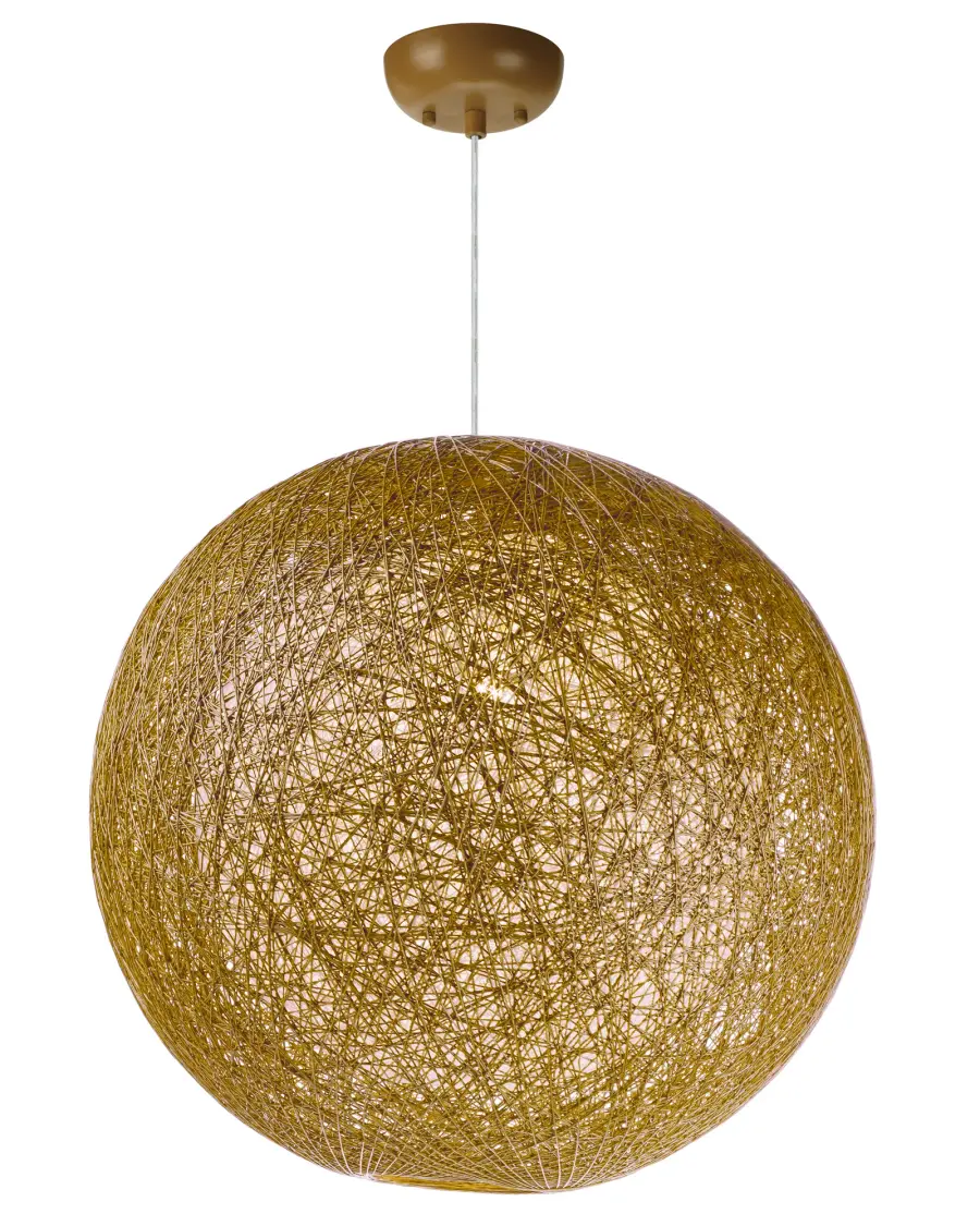 Bali One Light Outdoor Pendant in Natural - Image 1
