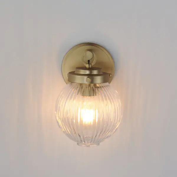 Kasbah One Light Wall Sconce in Satin Brass - Image 3