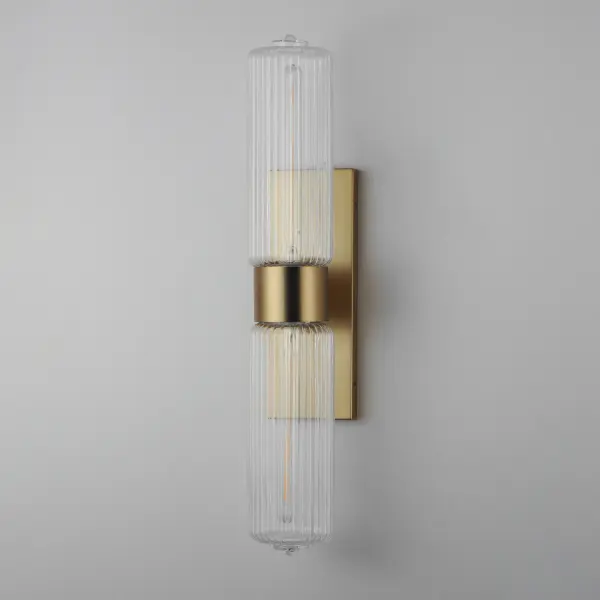 Kasbah Two Light Wall Sconce in Satin Brass - Image 4