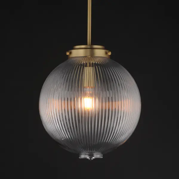 Kasbah One Light Pendant in Satin Brass - Image 4