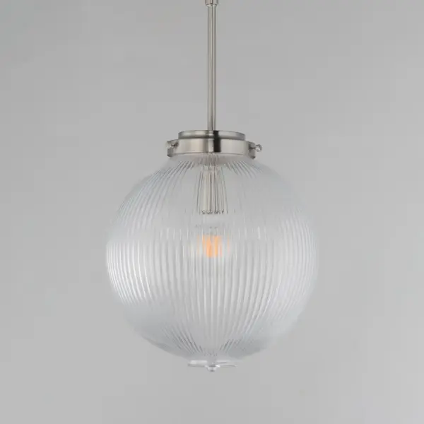 Kasbah One Light Pendant in Satin Nickel - Image 2