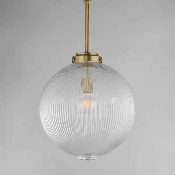 Kasbah One Light Pendant in Satin Brass - Image 2