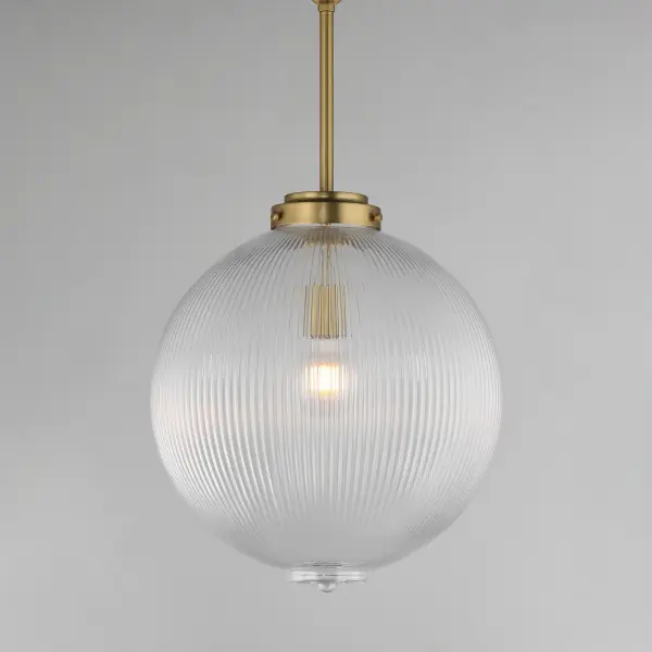 Kasbah One Light Pendant in Satin Brass - Image 3