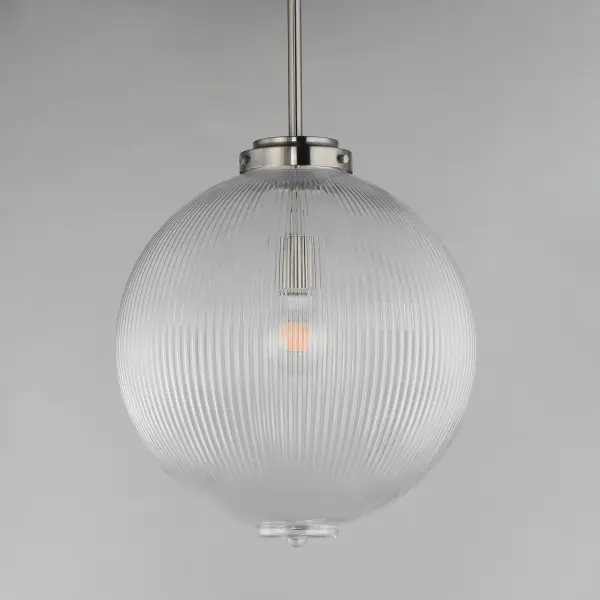 Kasbah One Light Pendant in Satin Nickel - Image 2