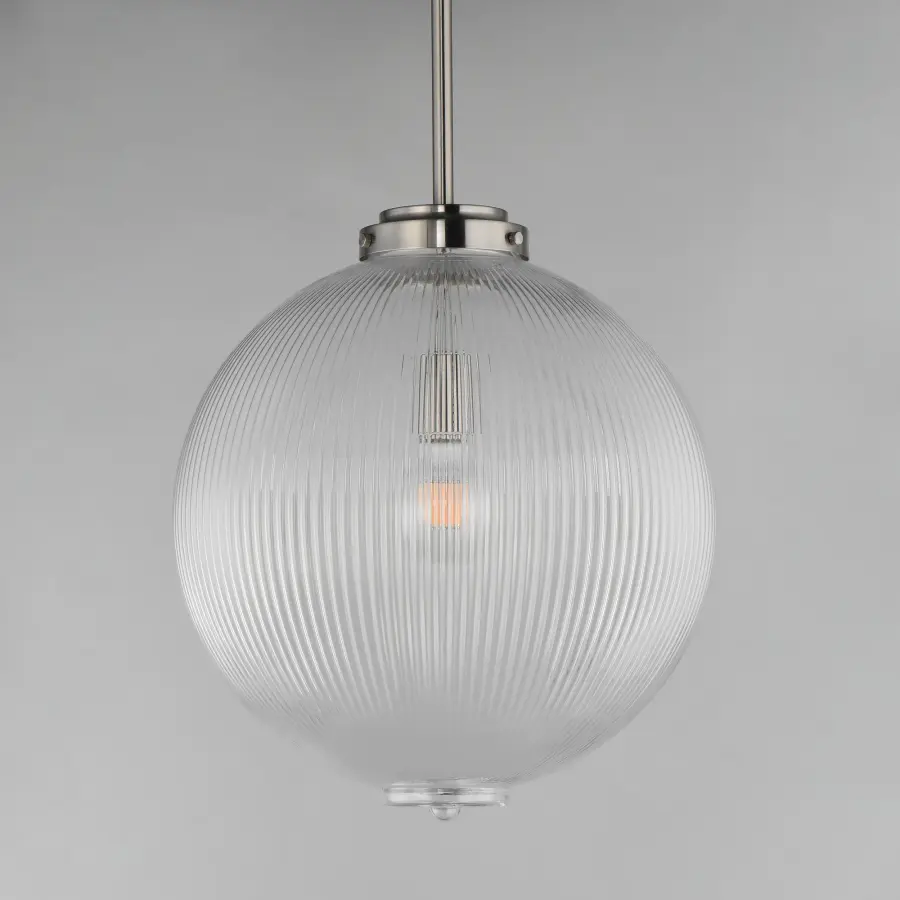 Kasbah One Light Pendant in Satin Nickel - Image 2