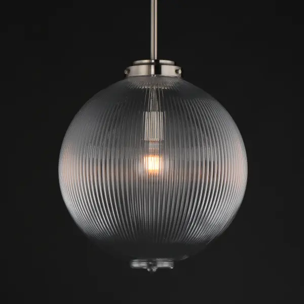 Kasbah One Light Pendant in Satin Nickel - Image 3